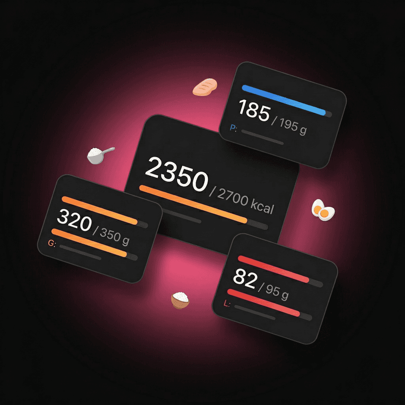 Comment calculer ses macros en musculation : guide complet Comment calculer ses macros en musculation : guide complet — illustration de l'exercice