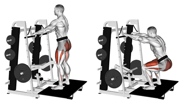 Belt squat Belt squat — exercice musculation