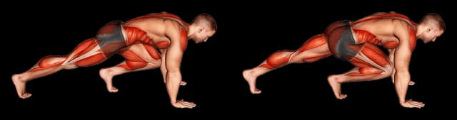 Mountain climber Mountain climber — exercice musculation